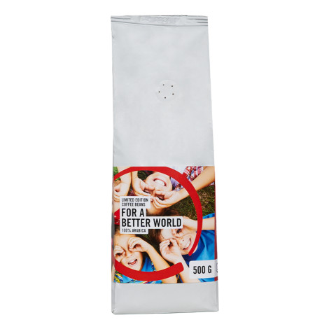 Riboto leidimo kavos pupelės For a Better World (Kavos Draugo ir „Gelbėkit vaikus“ projektas), 500 g