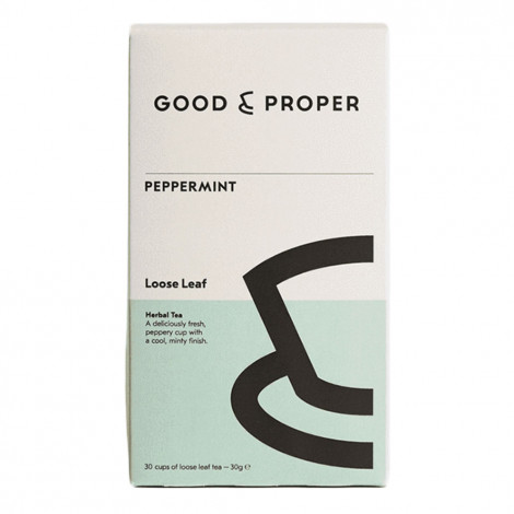 Zāļu tēja Good and Proper Peppermint, 30 g