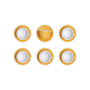 Set von Cappuccino-Tasse mit Untertasse Loveramics Egg Yellow, 200 ml, 6 Stk.