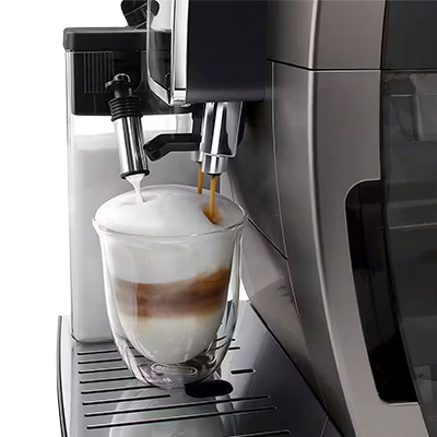 DeLonghi Dinamica Plus ECAM 380.95.SB Bean to Cup Coffee Machine – Grey