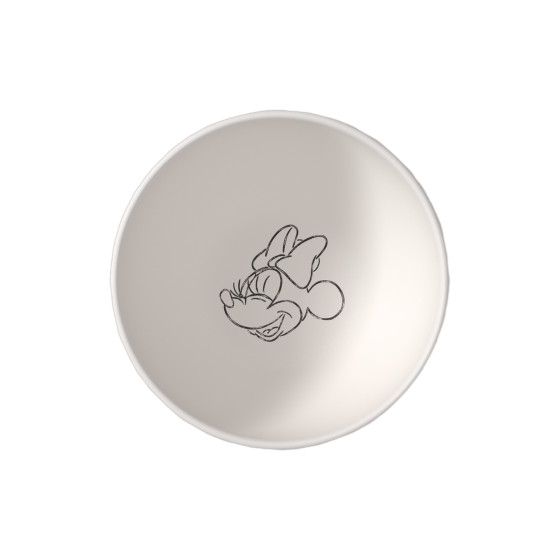 Villeroy & Boch Manufacture Rock Blanc Mickey Mouse Miseczka do płatków, 14 cm