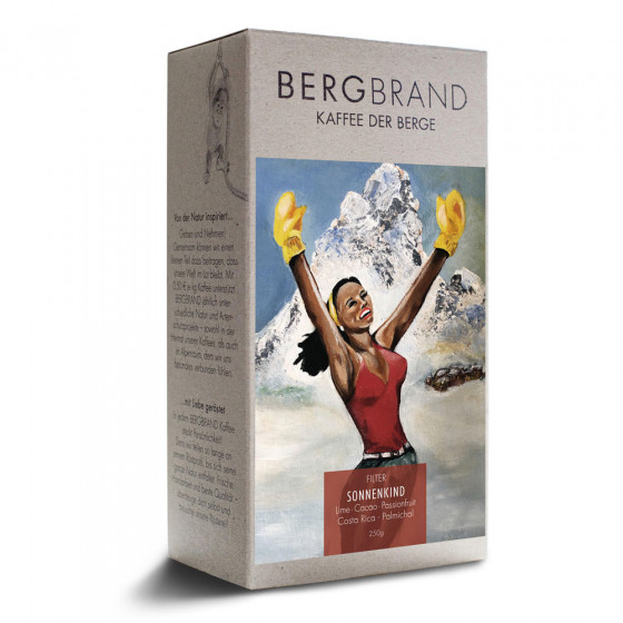 Kaffeebohnen Bergbrand Kaffeerösterei „Sonnenkind Kaffee“, 250 g