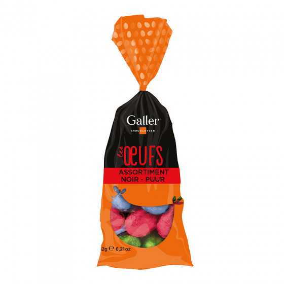 Šokolado rinkinys Galler „Easter Eggs Dark Assortment“ Šokolado rinkinys Galler „Easter Eggs Dark Assortment“