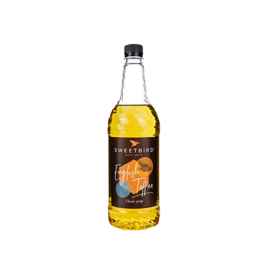 Kaffesirap Sweetbird English Toffee, 1 l