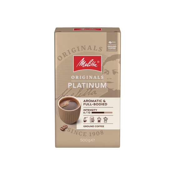 Jauhettu kahvi Melitta Originals Platinum, 500 g