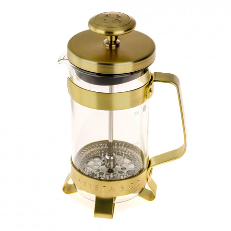 Französische Kaffeekanne Barista & Co Gold, 3 Tassen