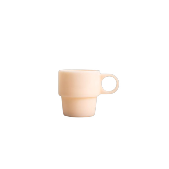 Szklanka Homla PALLORA Beige z uchem, 250 ml