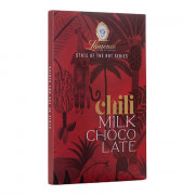 Chocolat au lait avec du chili “Laurence”, 80 g