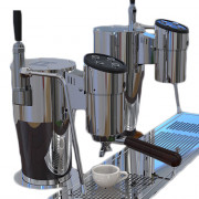 Kaffemaskin Rocket Espresso Sotto Banco, 3-grupp