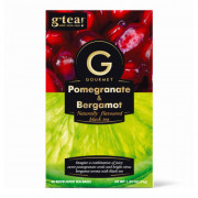Melnā tēja g’tea! “Pomegranate & Bergamot”, 20 gab.