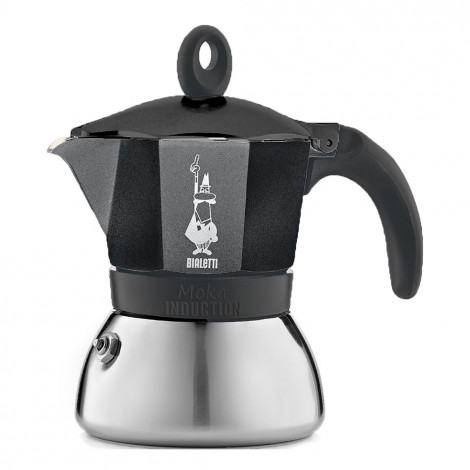 Espressokann Bialetti Moka Induction 6 cups Black