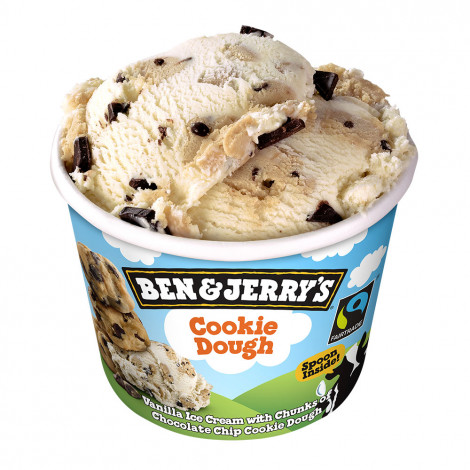Valgomieji ledai Ben & Jerry’s „Cookie Dough“, 100 ml