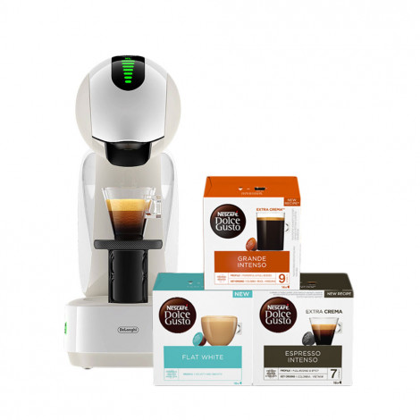 Coffee machine NESCAFÉ® Dolce Gusto® EDG268.W Infinissima Touch + 48 coffee  capsules as a gift - Coffee Friend