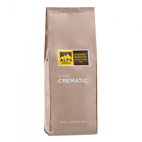 Schreyögg Kaffeerösterei Kaffeebohnen Alps Coffee „Caffè Crematic“, 1 kg