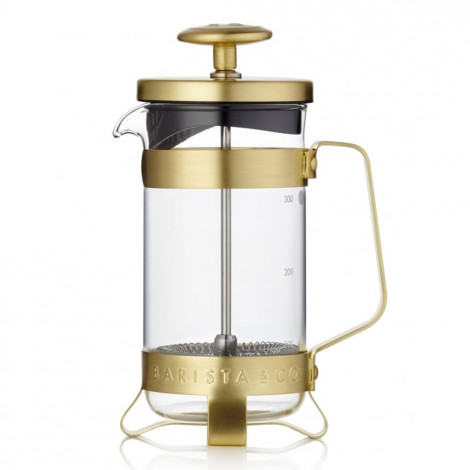 Französische Kaffeekanne Barista & Co Gold, 3 Tassen