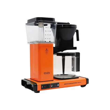 Moccamaster KBG Select Orange Filterkaffeemaschine mit Glaskanne – B-Ware