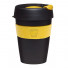 Coffee cup KeepCup Black/Yellow, 340 ml