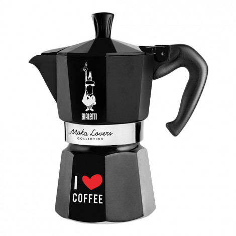 Kafijas pagatavotājs “Moka Lovers 6-cup Black”