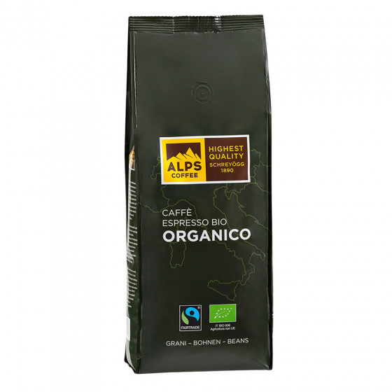 Schreyögg Kaffeerösterei Kaffeebohnen Alps Coffee „Caffè Espresso BIO Organico“, 1 kg