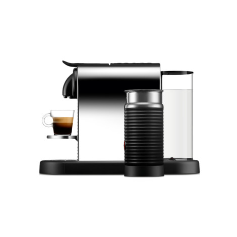 Nespresso CitiZ Platinum & Milk Stainless Steel C Coffee Pod Machine