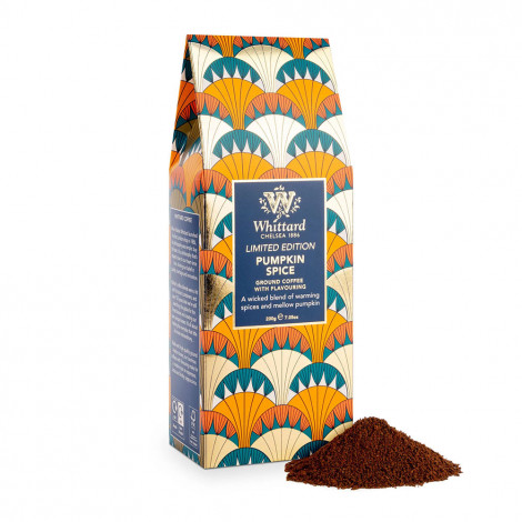 Gearomatiseerde gemalen koffie Whittard of Chelsea “Limited Edition Pumpkin Spice”, 200 g
