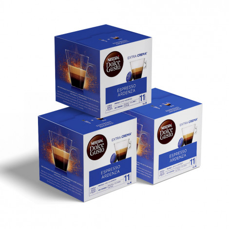 Coffee capsules set NESCAFÉ® Dolce Gusto® Ristretto Ardenza, 3 x 16 pcs.