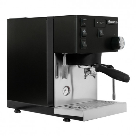 Rancilio Silvia Pro X Espressomaschine Dualboiler – Schwarz Silber