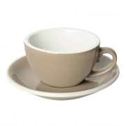 Cappuccino cup with a saucer Loveramics “Egg Taupe”, 200 ml