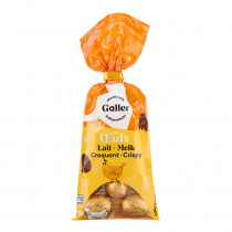 Šokolādes konfektes Galler Small Easter Eggs Bag (Crunchy Milk), 112 g