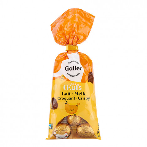 Šokoladiniai saldainiai Galler Small Easter Eggs Bag (Crunchy Milk), 112 g