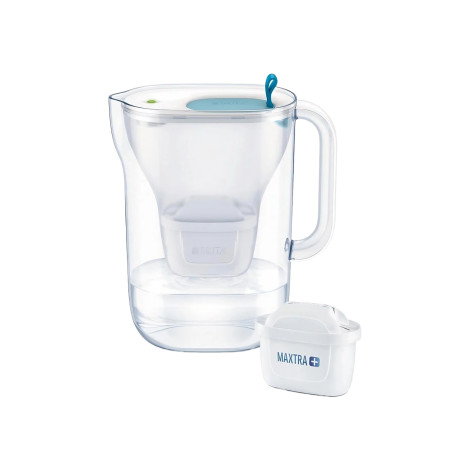 Water filter jug BRITA Style Cool Blue, 2.4 l + water filter BRITA Maxtra PRO All-In-1