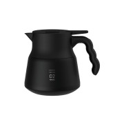Isolerad kaffekanna i rostfritt stål Hario V60-02 Plus, 600 ml – Svart