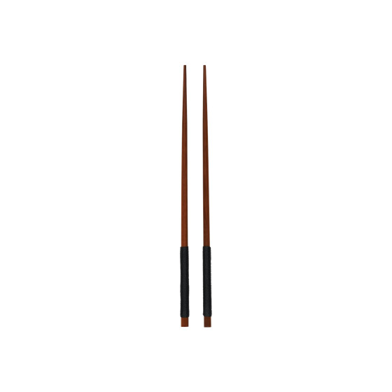 Asa Selection Black Nylon -syömäpuikkosetti, 2 paria