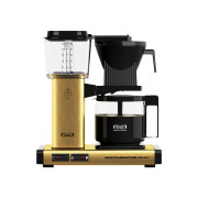 Moccamaster KBG 741 Select Brushed Brass Coffee Maker – Yellow