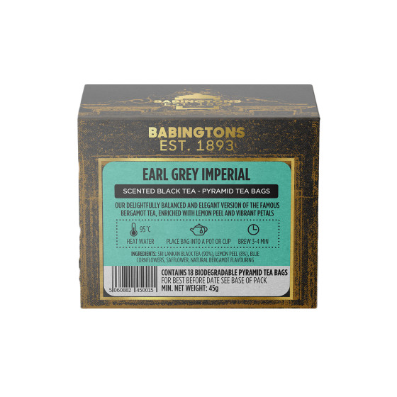 Schwarzer Tee Babingtons Earl Grey Imperial, 18 Stk.