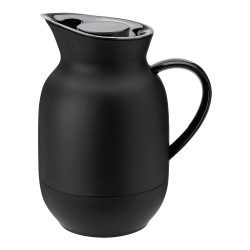 Isolierkanne Stelton „Amphora Soft Black“, 1 l