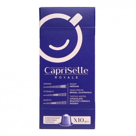 Kavos kapsulės Nespresso® aparatams Caprisette Royale, 10 vnt.