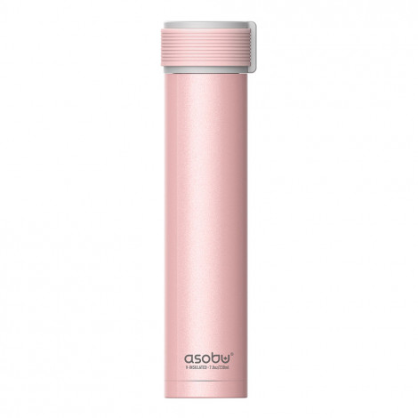 Thermosflasche Asobu Skinny Mini Pink, 230 ml