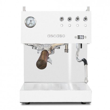 Koffiezetapparaat Ascaso “Steel Duo PID White&Wood“