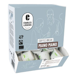 Kaffeekapseln geeignet für Nespresso® Charles Liégeois „Mano Mano“, 50 Stk.
