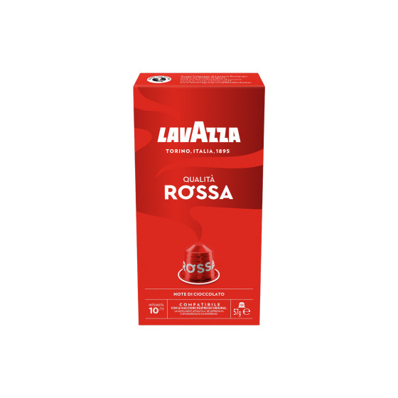 Lavazza NCC Qualit&agrave; Rossa kaffekapslar f&ouml;r Nespresso&reg;-maskiner, 10 st.