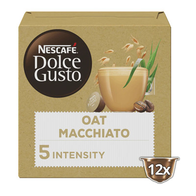 Koffiecapsules NESCAFÉ® Dolce Gusto® Oat Macchiato, 12 st.