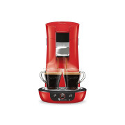 Philips Senseo Viva Café HD6563/80 Kaffemaskin med kaffepads – Röd