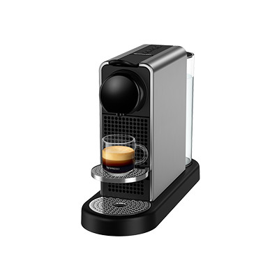 Nespresso CitiZ Platinum Titan kapselkohvimasin, kasutatud demo – hall