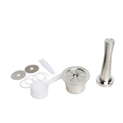 Reusable capsule with a tamper for Tchibo capsule coffee machines Everise