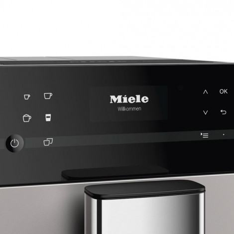 Miele CM 5510 Silence Bean to Cup Coffee machine – AluSilver Metallic
