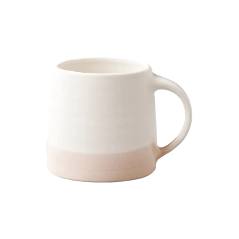 Mug Kinto SCS-S03 White x Pink Beige, 320 ml