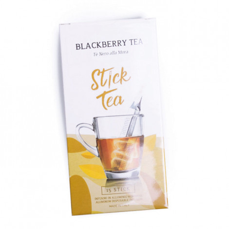 Mustsõstramaitseline must tee Stick Tea Blackberry Tea, 15 tk.
