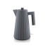 Electric kettle Alessi Plisse Grey, 1.7 l