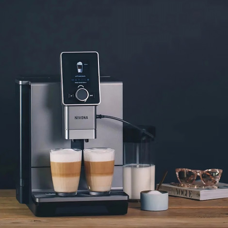 Nivona CafeRomatica NICR 930 Helautomatisk kaffemaskin med bönor – Titan